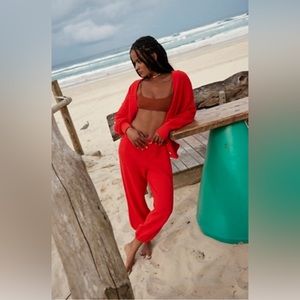 Free People Hailee Cardi Set